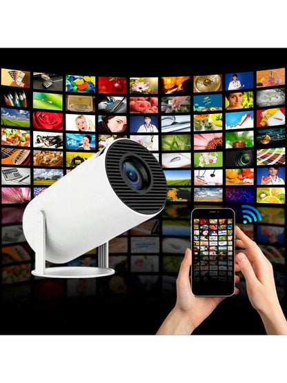 🎥 Projecteur intelligent portable  Pro – Cinéma intelligent à domicile