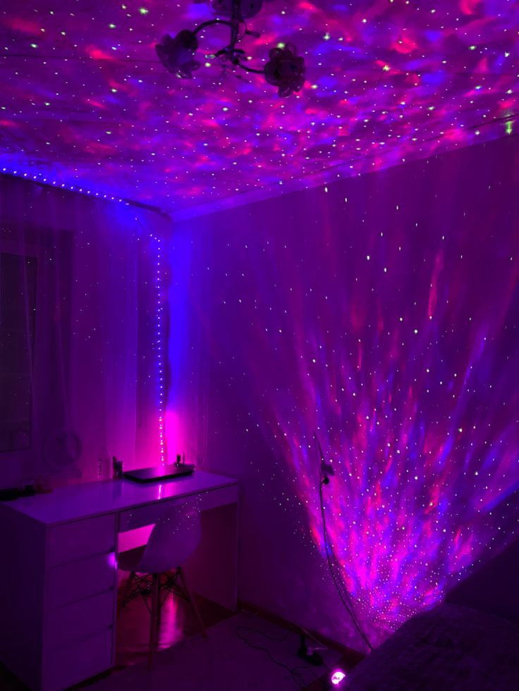 Transforme ta chambre en un ciel étoilé magique avec le Projecteur Galaxie LED