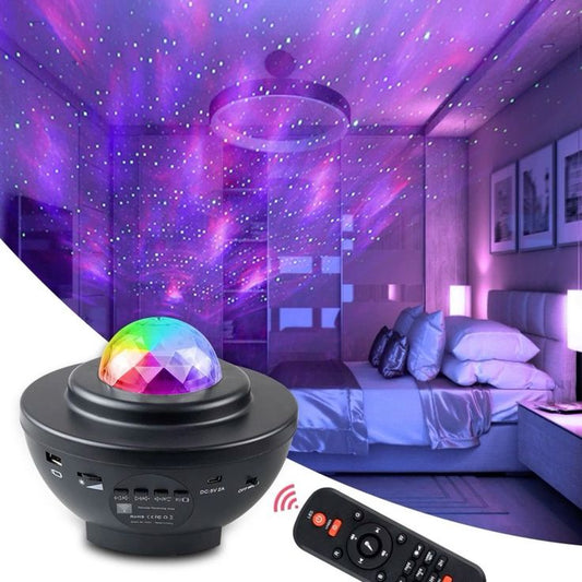Transforme ta chambre en un ciel étoilé magique avec le Projecteur Galaxie LED